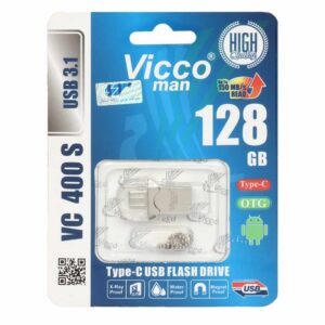 فلش مموری ویکومن مدل VC400 S USB3.1 Type-c OTG ظرفیت 128 گیگابایت